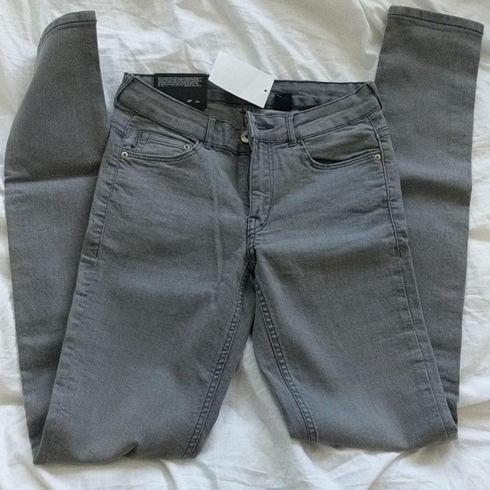 Grey School Jeans